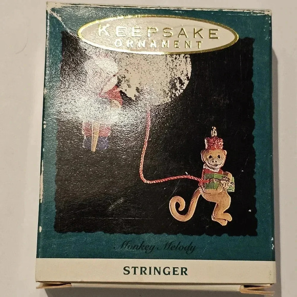 Hallmark Keepsake Miniature Ornament "Stringer " 1993 - Picture 3 of 6